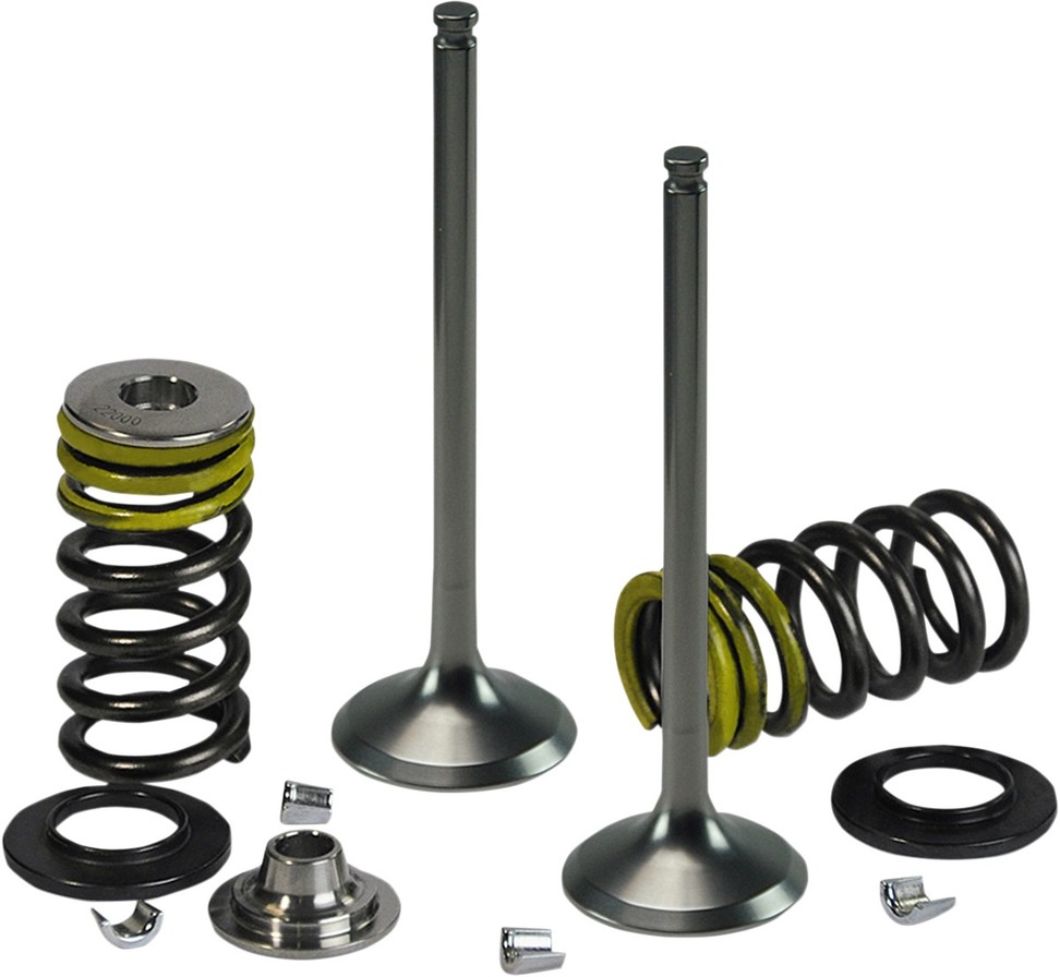 XCELDYNE エクセルダイン VALVE KIT TI／STL COMP HON [0926-2539] CRF250R HONDA ホンダ エンジンバル..