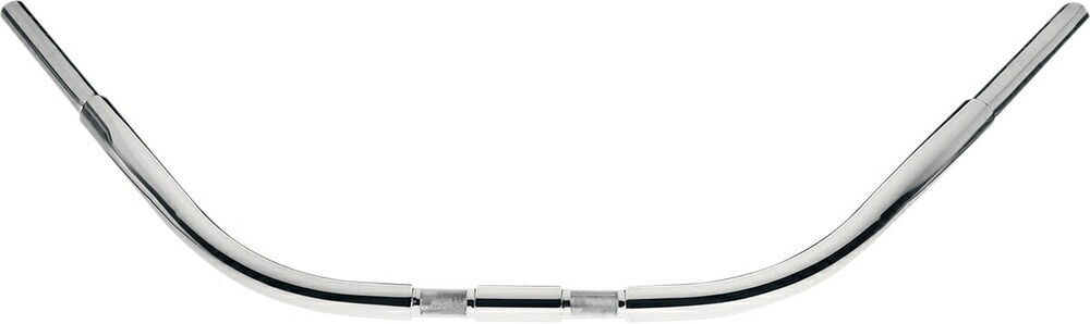 ■商品概要ハンドルバー径：1 1／4”センター幅：11”クランプ部バー径：1”カラー：ナチュラル穴加工：○グリップエンド高さ：3．5”仕上げ：クロームU.S.A.製：○素材：スチールモデル：BEACH BAR、CHUBBYR、SPRINGER全幅：36．5”プルバック／スウィープ：14．75”専用設計：-スタイル：カスタムパーツタイプ：ハンドルバーBAR DIAMETER：1 1／4”CENTER WIDTH：11”CLAMP AREA BAR DIAMETER：1”COLOR：NaturalDRILLED：YesEND RISE／RISE／HEIGHT：3．5”FINISH：ChromeMADE IN THE U．S．A．：YesMATERIAL：SteelMODEL：Beach Bar，ChubbyR，SpringerOVERALL WIDTH：36．5”PULLBACK／SWEEP：14．75”SPECIFIC APPLICATION：NoSTYLE：Custom ReplacementTYPE：Handlebar■詳細説明・Handlebars are 25% thicker than stock・All bars are precision machined (not swage formed) at controlmounts，providing perfect fit，form and unsurpassed look・Designed with fluid bends at precise angles for maximum comfortand control・Pre-drilled for internal wiring・Polished welds and diamond knurled・Work with hydraulic clutch，stock and most custom controls，stockrisers and top clamps・Available in show-chrome finish or Blackout series featuring asemi-gloss black finish to match OEM black switch housings・All handlebars work with Throttle-By-Wire as well as cableapplications・Made in the U．S．A．■注意点※取り扱い説明書は英語となります。※輸入商材の為、納期が遅れる場合がございます。あらかじめご了承ください。※All bars work with H-DR heated grips．※Not for use with stock risers and handlebar clamp／gauge mount on883C／1200C models．※Not for FLHT／FLHX models (unless noted)