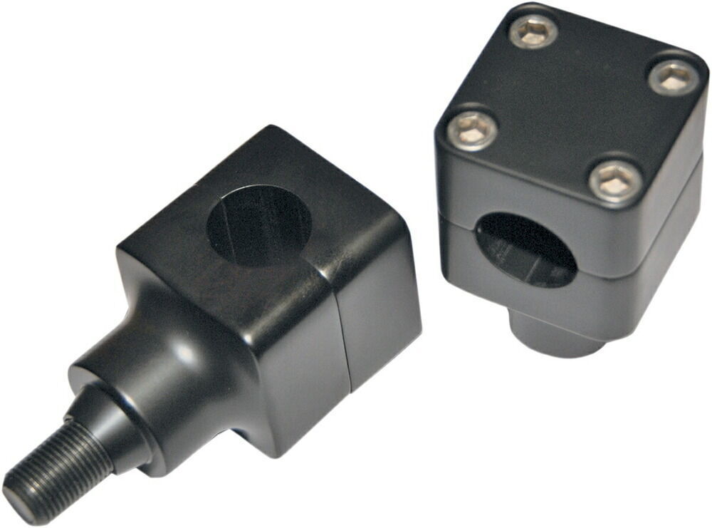 WILD 1 ワイルドワン RISERS SPRNGR STUBBY BK Cross Bones EFI - FLSTSB 2008 201...