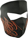 ZAN HEADGEAR ザンヘッドギア FACE MASK ORANGE FLAME