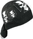 ZAN HEADGEAR ザンヘッドギア FLYDANNA IRON CROSS SKULL