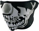 ZAN HEADGEAR ザンヘッドギア HALF MASK CHROME SKULL フェイスマスク アパレル