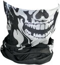 ZAN HEADGEAR ザンヘッドギア MOTLEY TUBE SKULL XBONES