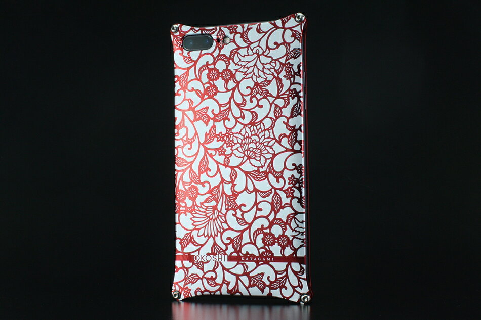 GILD design ギルドデザイン OKOSHI-KATAGAMI   for iPhone7Plus カラー：レッド 