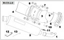 MORIWAKI ENGINEERING モリワキエンジニアリング 【マフラー補修部品】クッションラバー スペイシー100 HONDA ホンダ