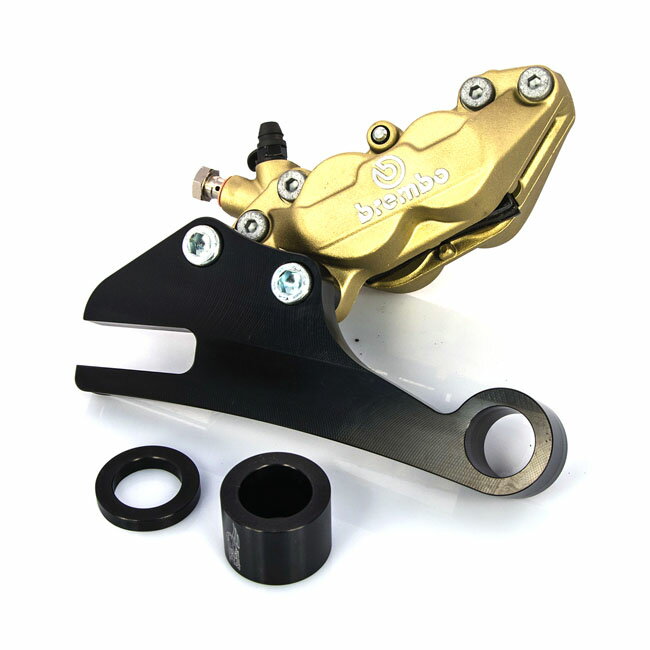 FREE SPIRITS フリースピリッツ 4POT リアキャリパーブラケット【4 POT REAR CALIPER BRACKET】 08-12 XR1200NU HARLEY-DAVIDSON ハーレーダビッドソン キャリパー ブレーキ