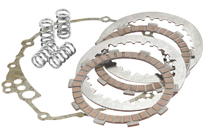 ■詳細説明TRW clutch super-kitClutch superkits the smart complete packageThe superkits contain simply everything：Friction discssteel intermediate platesclutch springsand，if necessary，the clutch cover gasket.Assembling the individual components of the clutch is no longer necessary.In addition，all components in a superkit are perfectly compatible with each other，and the friction material is designed for the specific model and intended purpose，ensuring maximum performance and optimum power transmission■注意点 ※取り扱い説明書は英語となります。※輸入商材の為、納期が遅れる場合がございます。あらかじめご了承ください。　※画像はイメージです。■適合車種CBF600 SA [PC43] 08-12 CBF600 S [PC43] 08-12 CBF600 NA [PC43] 08-12 CBF600 N [PC43] 08-12 CB 600 FA Hornet [PC41] 07-13 CB 600 F Hornet [PC41] 07-13 ■商品番号10043986