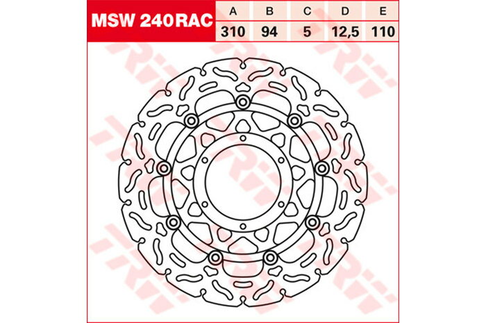 TRW ƥ֥ BRAKE-DISCS RACING [MSW240RAC2]