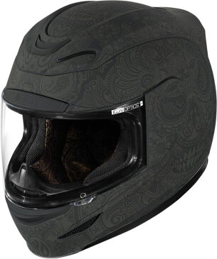 【在庫あり】ICON アイコン フルフェイスヘルメット AIRMADA CHANTILLY HELMET [エアマーダ・シャンティー・ヘルメット]【BLACK】 サイズ：L(59-60cm)