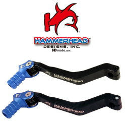HammerHead ハマーヘッド ブレーキペダル・シフトペダル シフトペダル オフセット：+10mm カラー：ブルー WR250F YZ250F