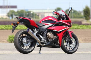 r’sgearアールズギアスリップオンマフラーワイバンリアルスペックスリップオンTypeRサイレンサータイプ:チタンポリッシュCBR400R16-(2BL-NC47)