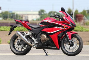 r’sgearアールズギアスリップオンマフラーワイバンリアルスペックスリップオンTypeRサイレンサータイプ:チタンポリッシュCBR400R16-(2BL-NC47)