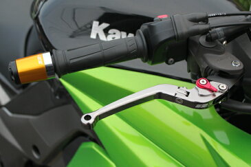 SSK エスエスケー 可倒式アジャストレバー クラッチ&ブレーキセット アジャスターカラー:ブラック レバーカラー:ゴールド Ninja ZX-14R ABS High Grade 2016-2017