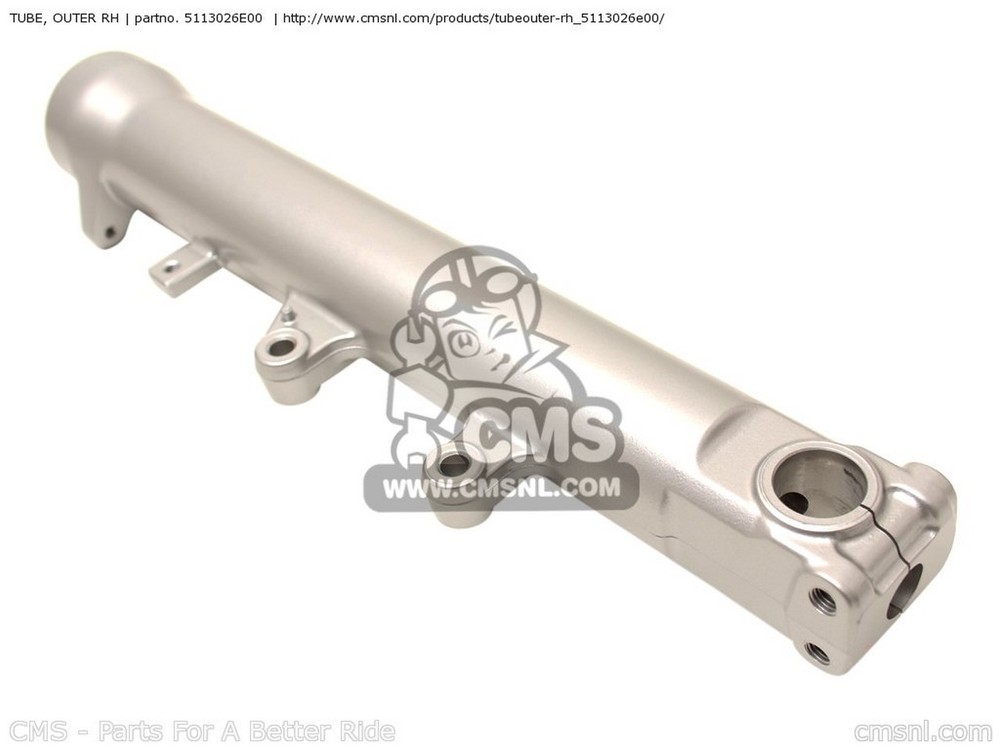 CMS シーエムエス TUBE，OUTER，R GSF600 1995 S E02 E04 E18 E22 E25 E34 1996 T E17 1997 V / P37 1998 W 1999 X GSF600S E24 BANDIT USA E03 GSF600S1998 GSF600SU GERMANY GSF600U SUZUKI スズキ その他フロントフォークオプション・補修部品 サスペンション 足回り