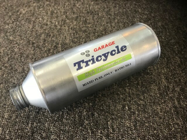 GARAGE Tricycle ガレージトライシクル 100％化学合成レーシング 50：1 混合専用レーシングオイル【2サイクルオイル】 容量：500ml
