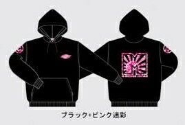■商品概要【カラー】パーカー：ブラックロゴ：迷彩ピンク■詳細説明ジップパーカー。■注意点※受注発注商品ですので、ご注文からお届けまでお時間がかかる場合がございます。予めご了承ください。※画像には他のカラーリングが含まれます。
