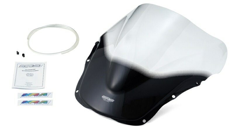 MRA エムアールエー スクリーン レーシング CBR1100XXスーパーブラックバード HONDA ホンダ スクリーン カラー：クリア/グラデーション有り