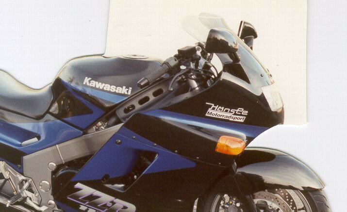 MRA エムアールエー スクリーン スポイラー ZZR1100 KAWASAKI カワサキ 外装 カラー：ブラック/グラデーション無し