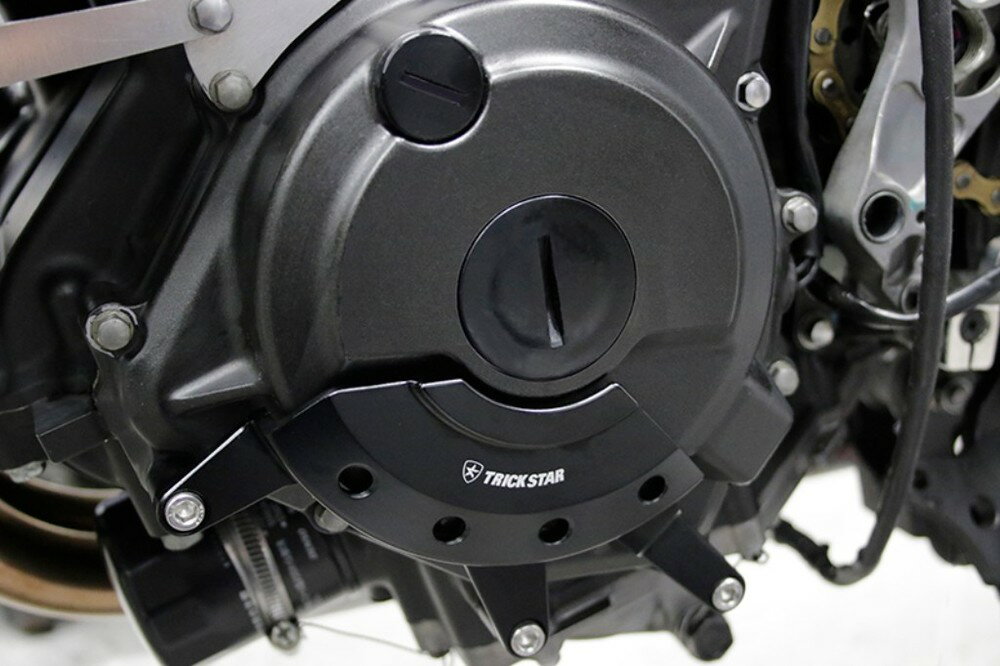 TRICKSTAR トリックスター モーターアーマー パルサーカバー GPZ900R KAWASAKI カワサキ ポイントカバー・パルスカバー エンジンパーツ エンジン