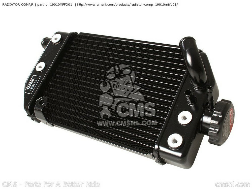 CMS シーエムエス RADIATOR COMP，R XL700V TRANSALP 2008 8 ENGLAND EUROPEAN DIRECT SALES FRANCE / ABS 2009 9 MKH SPC CMF 2010 A 2011 B XL700VA F HONDA ホンダ ラジエーター 冷却関連 エンジン