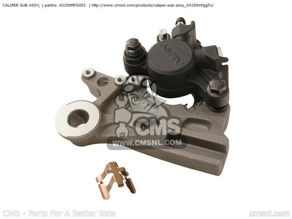 CMS シーエムエス CALIPER SUB ASSY， CB600FA 2008 8 AUSTRALIA 2009 9 / ABS HORNET 2007 7 ENGLAND EUROPEAN DIRECT SALES TYPE 2 FRANCE CMF 25K SPAIN 2F MKH 2010 A 2011 B HONDA ホンダ キャリパー ブレーキ