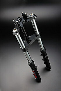 PMC ピーエムシー トリプルクランプ付フォークASSY KYB36KZ ＆ Type-2 Z750FX KAWASAKI カワサキ フロントフォーク サスペンション 足回り
