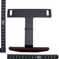 【イベント開催中!】ACTIVEアクティブリフレクターキットTYPE-3スリムカラー:ブラック126cc超車両