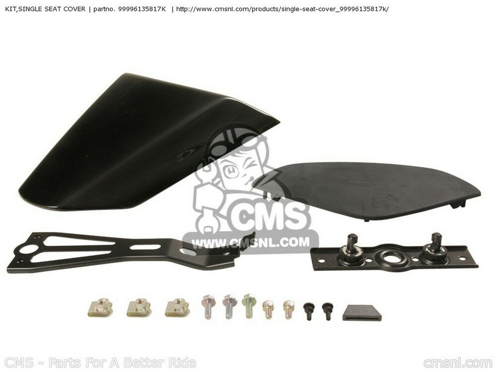 CMS シーエムエス KIT，SINGLE SEAT COVER ZX1000E8F NINJA ZX10R USA KAWASAKI カワサキ その他シートオプション・補修部品 シート関連 外装