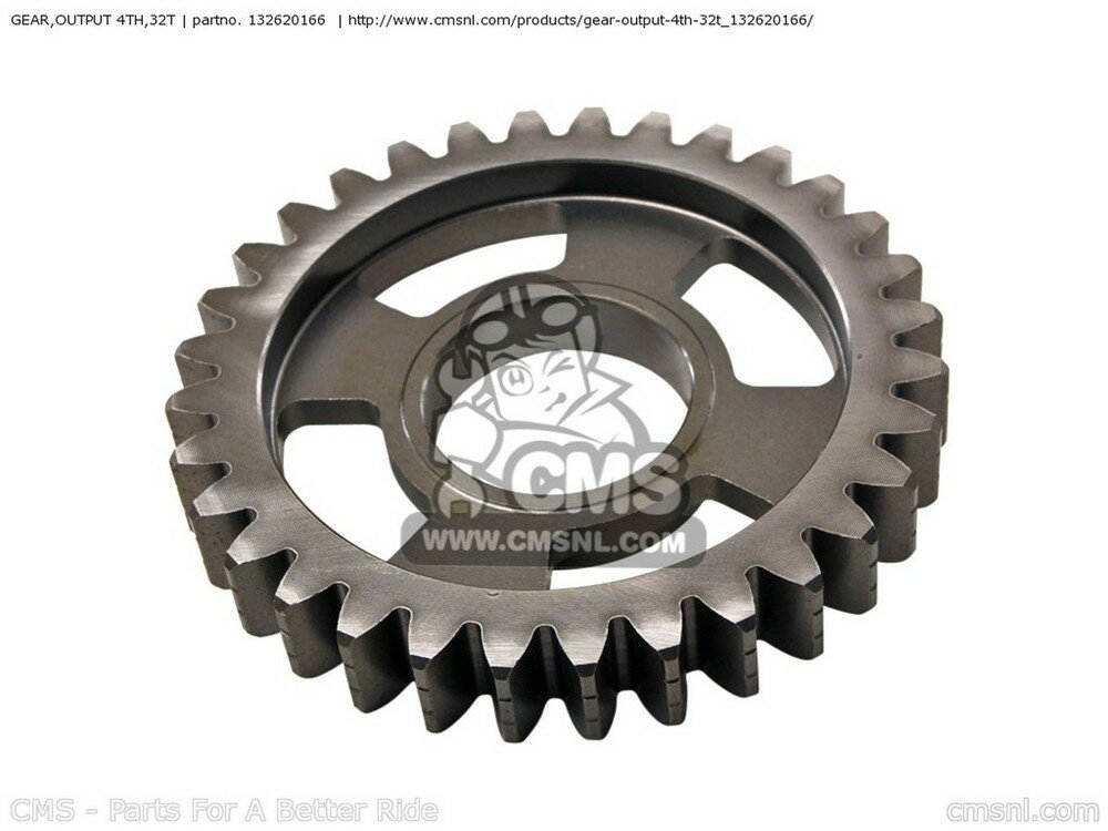 CMS シーエムエス GEAR，OUTPUT 4TH，32T ZX1000C1 NINJA ZX10R USA CALIFORNIA CANADA ZX1000C2 ZX1000D6F ZX1000D7F ZX1000D7FA KAWASAKI カワサキ ミッション・ギア エンジンパーツ エンジン