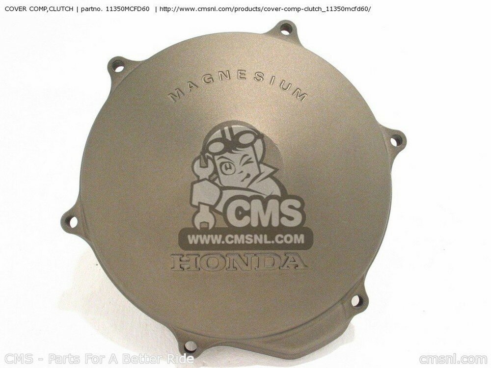 CMS シーエムエス COVER COMP，CLUTCH RVT1000R RC51 Y USA 1 2 3 4 5 6 VTR1000SP FIRESTORM AUSTRALIA CANADA / CMF ENGLAND MPH EUROPEAN DIRECT SALES KPH FRANCE 100 IRELAND HONDA ホンダ クラッチカバー エンジンパーツ エンジン