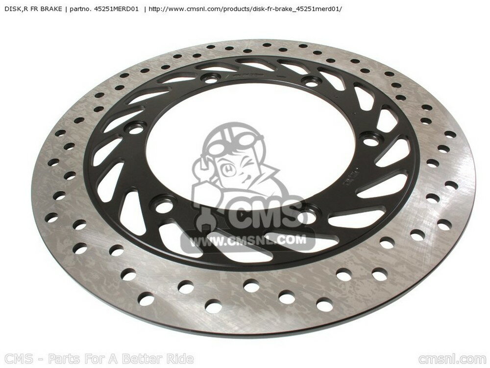 CMS シーエムエス DISK，R FR BRAKE CBF600N 2004 4 ENGLAND / MPH FRANCE KPH CMF 2005 5 MKH SPC EUROPEAN DIRECT SALES IRELAND 2006 6 25K CBF600NA CBF600S NT700V AUSTRALIA 2007 7 2008 8 2010 A DEAUVILLE NT700VA ABS HONDA ホンダ ブレーキディスクローター