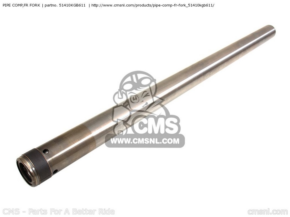 CMS シーエムエス PIPE COMP，FR FORK VT125C SHADOW 2000 Y ENGLAND / C KMH GERMANY KPH 2001 1 SWITZERLAND VT125C2 FRANCE HONDA ホンダ インナーチューブ サスペンション 足回り
