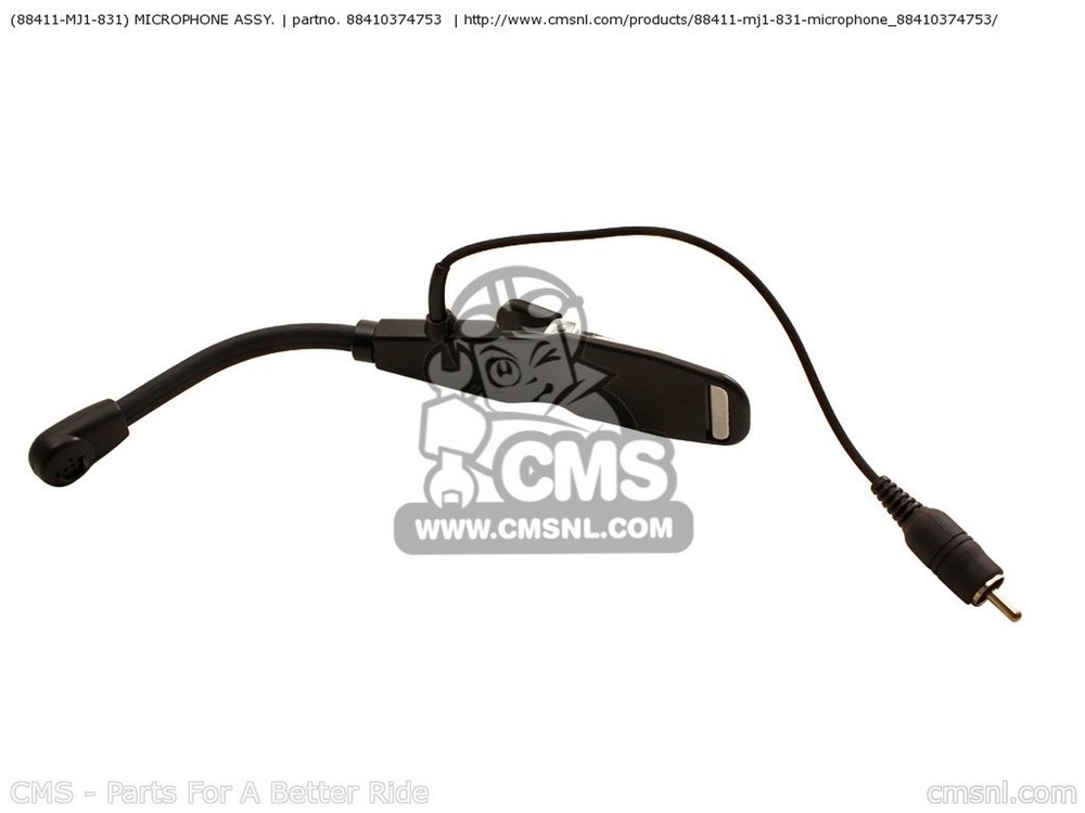 CMS २ (88411MJ1831) MICROPHONE ASSY. CB250P 2004 4 HONG KONG / PL...