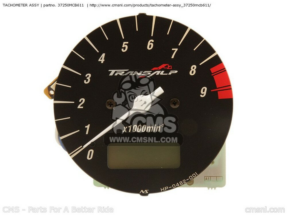 CMS シーエムエス TACHOMETER ASSY XL650V TRANSALP 2000 Y ENGLAND EUROPEAN DIRECT SALES / 25K 2001 1 2002 2 2004 4 HONDA ホンダ タコメーター メーター・インジケーター関係 電装系