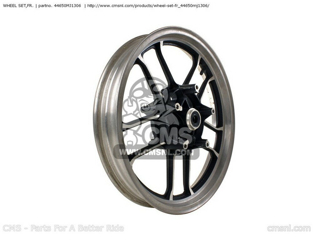 CMS २ (44650-MJ1-316) WHEEL SETFR. CBX750P2 2001 1 GEN EXPORT / ...