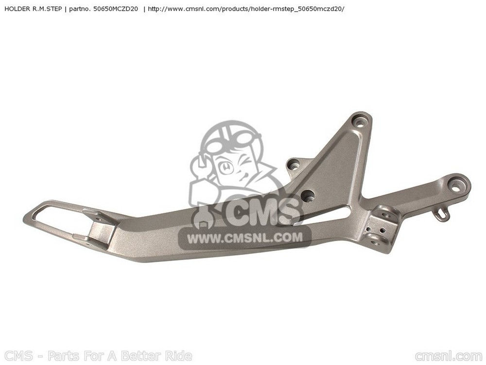 CMS シーエムエス HOLDER R.M.STEP CB900F 2005 5 AUSTRALIA ENGLAND IRELAND KOREA USA 2006 6 HORNET EUROPEAN DIRECT SALES FRANCE NETHERLANDS HONDA ホンダ その他ステップオプション・補修部品 ステップ 足回り