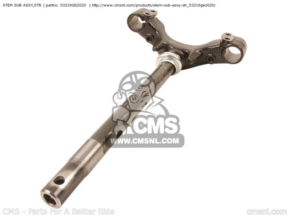 CMS シーエムエス STEM SUB ASSY，STR NPS50 ZOOMER 3 CANADA 5 EUROPEAN DIRECT SALES / KPH 6 FRANCE CMF 8 KOREA DX 9 HONDA ホンダ トリプルツリー・ステム・アンダーブラケット ハンドル