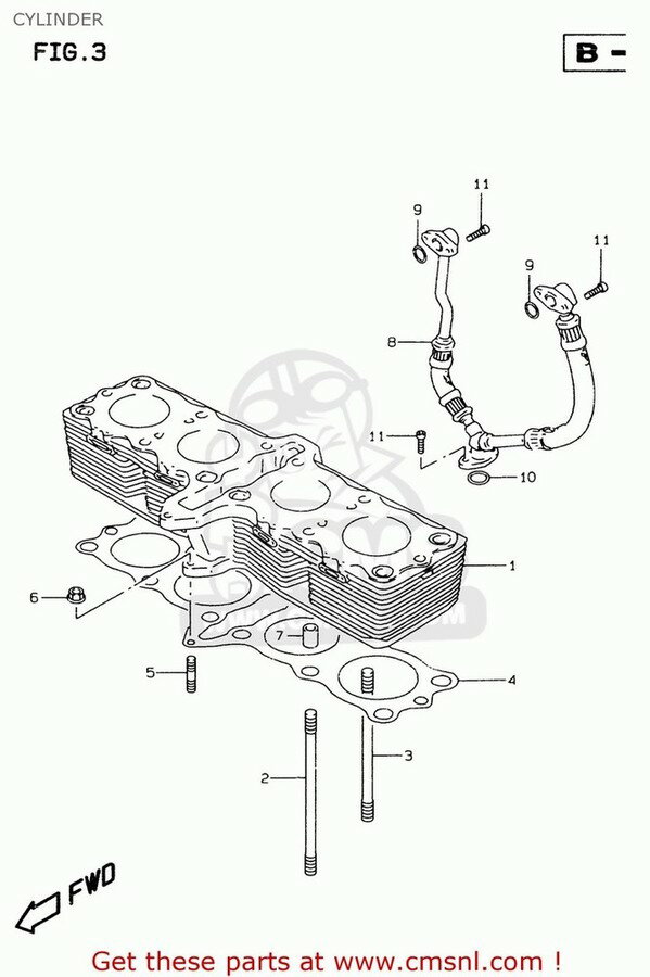 CMS シーエムエス (1121026E000F0) CYLINDER COMP GSF600 1995 S E02 E04 E18 E22 E25 E34 1996 T E17 1997 V / P37 1998 W 1999 X GSF600S E24 BANDIT USA E03 GSF600S1998 GSF600SU GERMANY GSF600U SUZUKI スズキ シリンダー エンジンパーツ エンジン