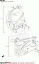 CMS シーエムエス COVER SET,UNDER COWLING GS500 2001 K1 USA E03 2002 K2 SUZUKI スズキ アンダーカウル カウル関連 外装(2)