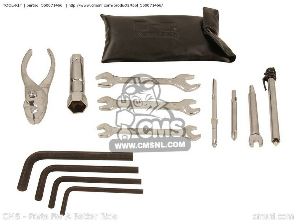 CMS シーエムエス TOOL-KIT VN1500N4 VULCAN 1500 CLASSIC 2005 USA CALIFORNIA CANADA VN1500N7F 2007 VN1500N7FA VN1500N8F 2008 KAWASAKI カワサキ セット工具