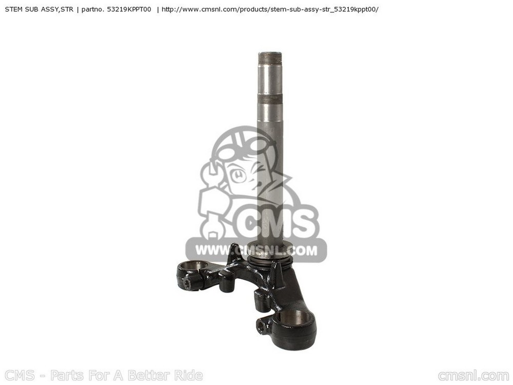 CMS シーエムエス STEM SUB ASSY，STR CBR125RW 2011 B AUSTRALIA / ST ENGLAND EUROPEAN DIRECT SALES FRANCE GERMANY KOREA HONDA ホンダ トリプルツリー・ステム・アンダーブラケット ハンドル
