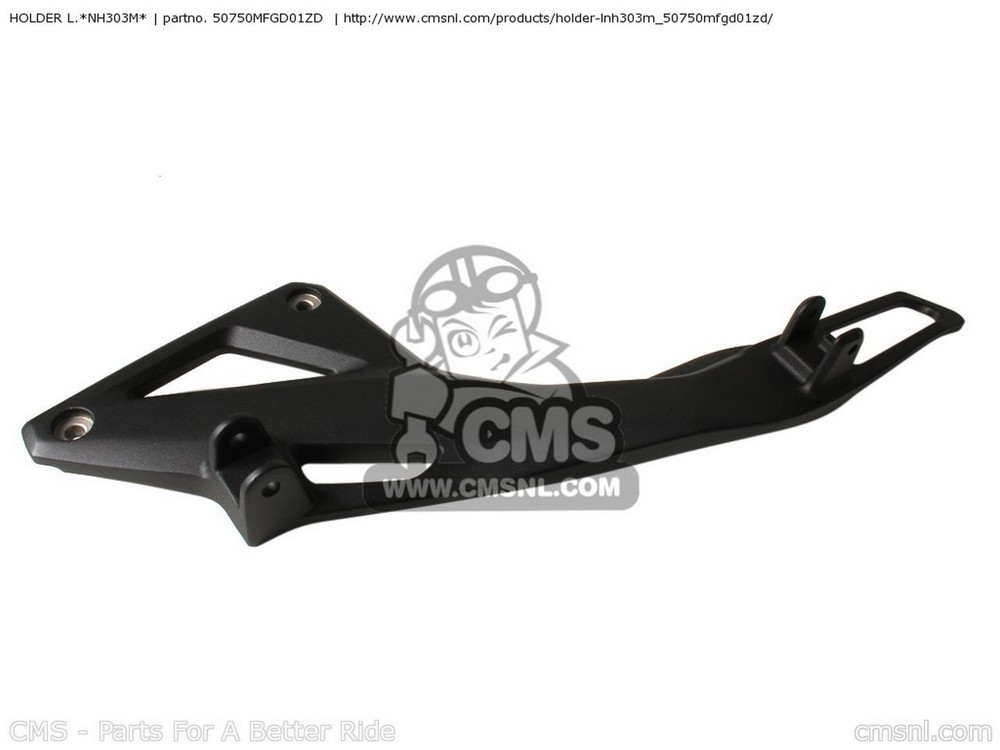 CMS シーエムエス HOLDER L.*NH303M* CB600F 2008 8 AUSTRALIA 9 / ABS ST 2010 A HORNET 2007 7 ENGLAND EUROPEAN DIRECT SALES TYPE 2 FRANCE CMF 25K SPAIN MKH 2SP 2009 CB600F3 CB600FA 2F 2011 B CBR600F HURRICANE REF SPC CBR600FA HONDA ホンダ ステップ 足回り