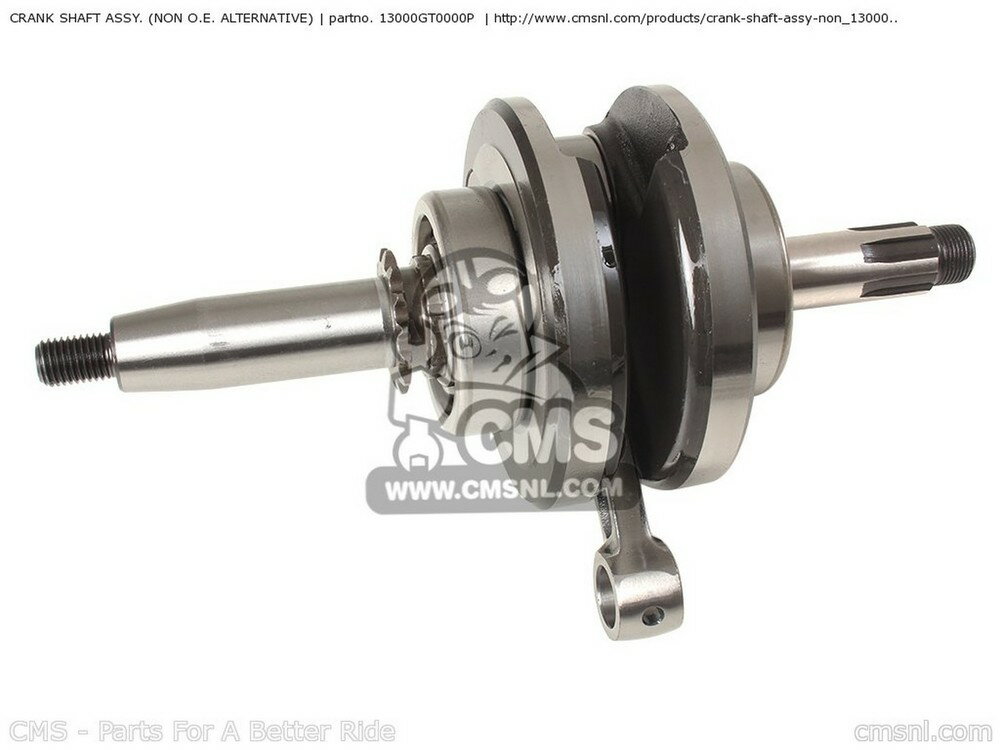 CMS २ CRANK SHAFT ASSY. (NON O.E. ALTERNATIVE) C90 CUB C ENGLAND ...