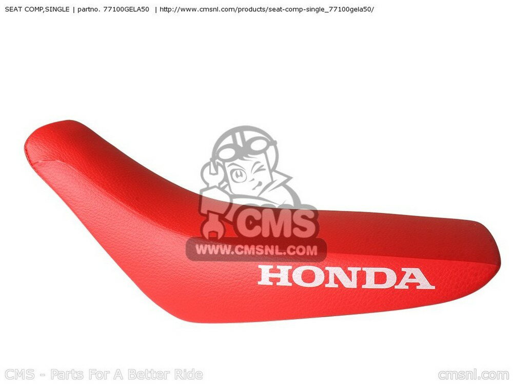 CMS シーエムエス SEAT COMP，SINGLE CRF50F 2004 4 EUROPEAN DIRECT SALES 2005 5 2006 6 2007 7 2008 8 AUSTRALIA 2009 9 2010 A 2011 B HONDA ホンダ シート シート関連 外装
