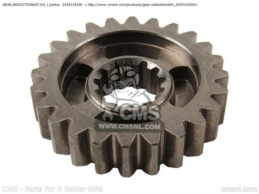 CMS シーエムエス GEAR，REDUCTION(NT：24) GS650G 1981 X E01 E02 E04 E06 E16 E18 E21 E22 E24 E39 USA E03 1982 Z 1983 D GS650GL GS650GT E15 E17 22 24 25 26 34 GS650M SUZUKI スズキ ミッション・ギア エンジンパーツ エンジン