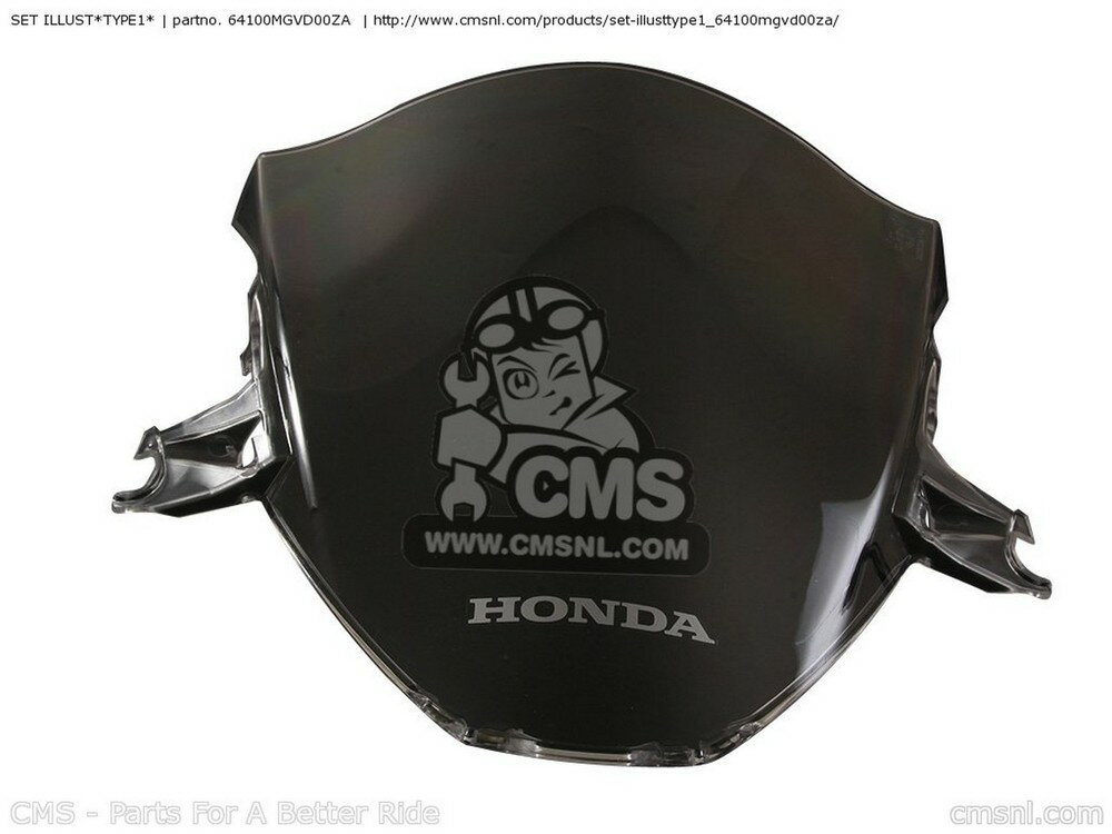 CMS シーエムエス SET ILLUST*TYPE1* CBR600F HURRICANE B AUSTRALIA / REF SPC ENGLAND MKH EUROPEAN DIRECT SALES FRANCE CBR600FA ABS HONDA ホンダ メーターバイザー カウル関連 外装