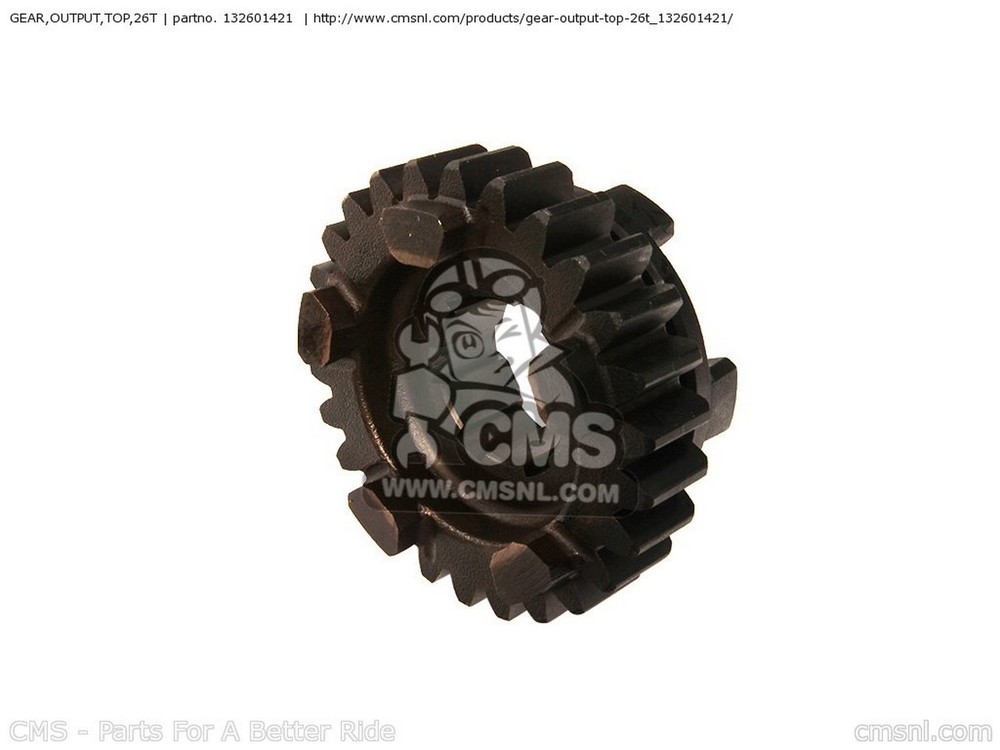 CMS シーエムエス GEAR，OUTPUT TOP，26T ZX600E11 ZZR600 2003 USA CALIFORNIA CANADA ZX600E12 2004 ZX600E13 KAWASAKI カワサキ ミッション・ギア エンジンパーツ エンジン