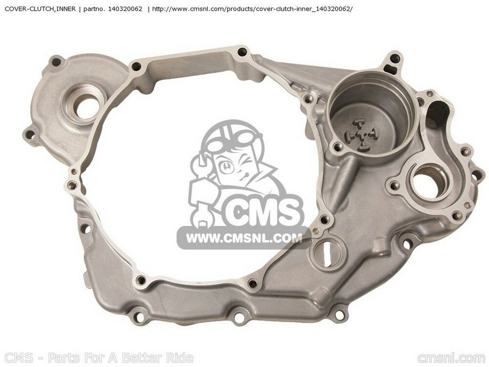 CMS २ COVER-CLUTCHINNER KX450-D8F KX450F 2008 USA KX450D7F KX450F 2007 USA CANADA