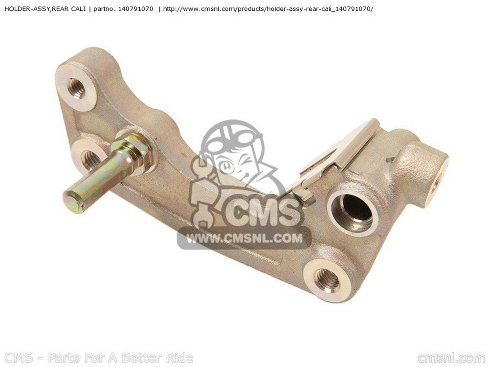 CMS シーエムエス HOLDER-ASSY，REAR CALI KDX200-H10 KDX200 KDX200-H11 KDX200-H9 KDX200H6F KDX220-A10 KDX220R 2003 USA CANADA KDX220-A11 2004 KDX220-A12 2005 KAWASAKI カワサキ キャリパーサポート・ブラケット ブレーキ