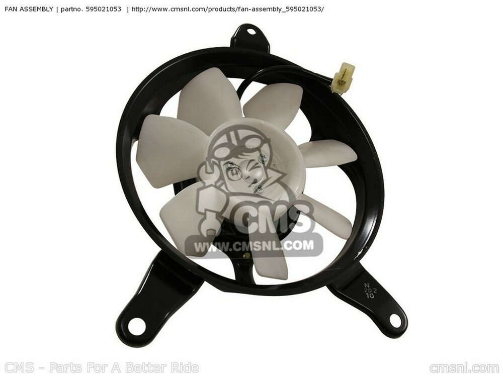 CMS シーエムエス FAN-ASSY ZX750G3 1986 EUROPE UK/GK/GR/SD/ST/WG KAWASAKI カワサキ ラジエーター 冷却関連 エンジン